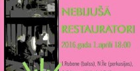 APVIENĪBAS “NEBIJUŠĀ RESTAURATORI” KONCERTS LIVONIJAS ORDEŅA PILĪ