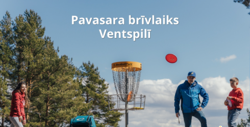 Izbaudi pavasara brīvlaiku Ventspilī
