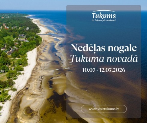 Tukuma novadā nedēļas nogalē – piekrastes svētki, koncerti, festivāli un piedzīvojumi dabā