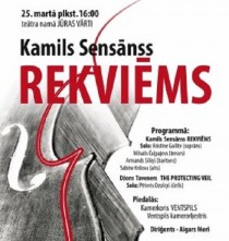 KAMILA SENSĀNSA UN SERA DŽONA TAVENERA GARĪGĀ MŪZIKA LIELĀS PIEKTDIENAS KONCERTĀ JŪRAS VĀRTOS