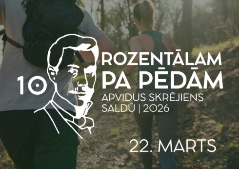 Pavasara skrējiens Rozentālam pa pēdām Saldū 22. martā