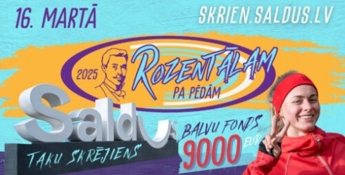 ROZENTĀLAM pa pēdām 2025
