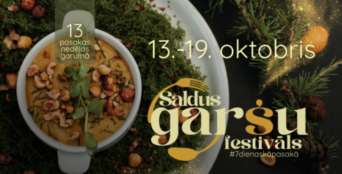 "Saldus garšu festivāls" jau astoto gadu aicina baudīt gardus ēdienus nedēļas garumā - no 13. līdz 19. oktobrim