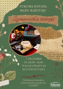 Ziemassvētku tirdziņš Tukumā 