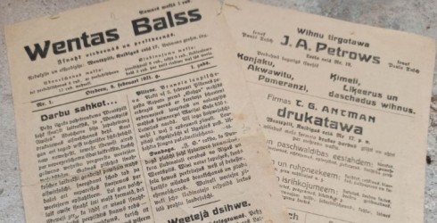 Ventspils muzeja lietu stāsti | “Ventas Balss” pirmais numurs – simtgadnieks