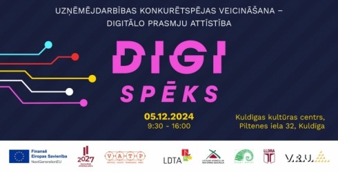 Konference DigiSpēks Kurzemes uzņēmējiem