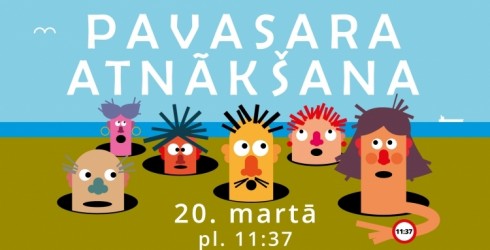 Pavasara atnākšana tiešraides koncertā un Ventspils parkos