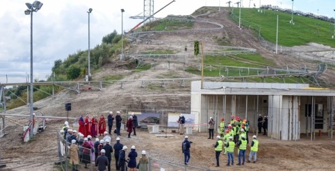 Ventspils rodeļu trasē svinīgi atzīmēja Spāru svētkus