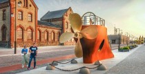 2022.gada 10.jūnijā 13:00 Ventspils Ostas promenādē tiks atklāts jauns apskates objekts “Cilvēciskais spēks”