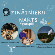 Zinātnieku nakts aktivitātes Ventspilī