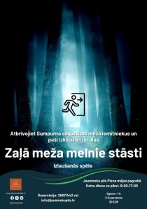 Jaunmoku pils apmeklētājiem pieejama jauna un unikāla izlaušanās spēle “Zaļā meža melnie stāsti”