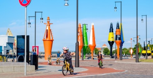 Ventspils Ostas ielas promenāde